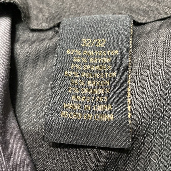 Axist men’s dress slacks pants dark gray 33/32 - Picture 5 of 9